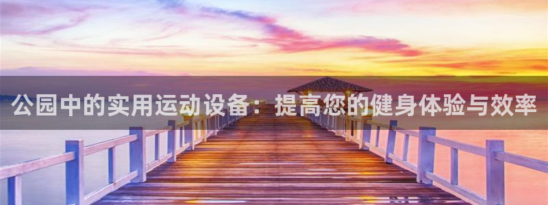 emc易倍体育官方正版app集团logo：公园中的实用运动设